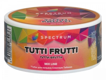 Табак для кальяна Spectrum Tutti Frutti 25гр