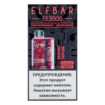 ELF BAR TE Яблоко персик (5000 затяжек) 20 мг