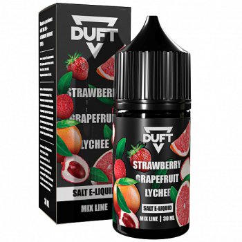 Жидкость DUFT MIX LINE Super Salt 20x Strawberry grapefruit lychee 10 мл