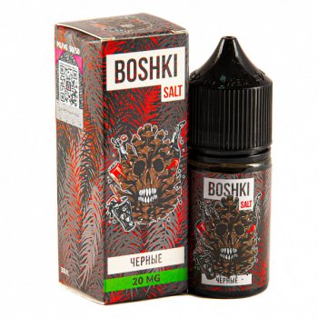 Жидкость BOSHKI SALT Черные 20 мг 30 мл