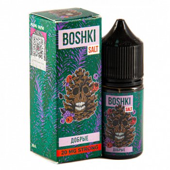Жидкость BOSHKI SALT Добрые 20 мг strong 30 мл
