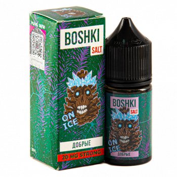 Жидкость BOSHKI SALT Добрые ON ICE 20 мг strong 30 мл