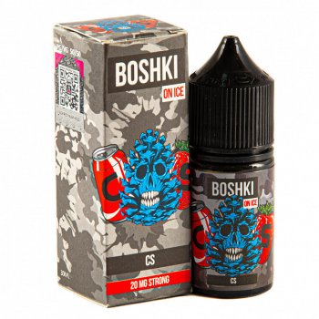 Жидкость BOSHKI ON ICE SALT CS 20 мг strong 30 мл