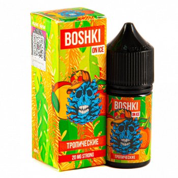 Жидкость BOSHKI ON ICE SALT Тропические 20 мг strong 30 мл