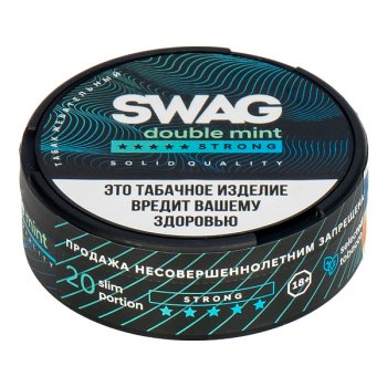 Табак жевательный SWAG Strong Double mint