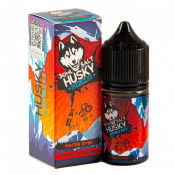 Жидкость HUSKY DOUBLE ICE SALT Winter river 20 мг strong 30 мл
