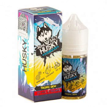 Жидкость HUSKY DOUBLE ICE SALT Tropic dew 20 мг strong 30 мл