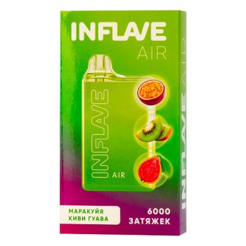 INFLAVE AIR Маракуйя Киви Гуава (6000 затяжек)