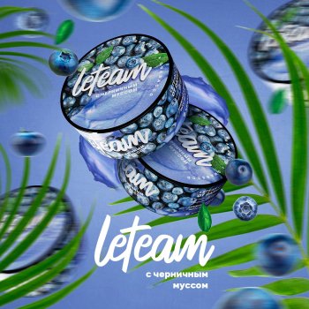 Смесь для кальяна Leteam с черничным муссом 25 гр