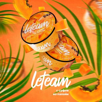 Смесь для кальяна Leteam с суфле из папайи 25 гр