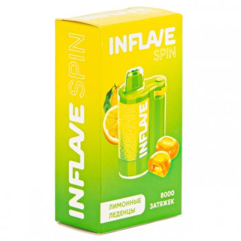 Электронная сигарета INFLAVE SPIN Лимонные леденцы (8000 затяжек)