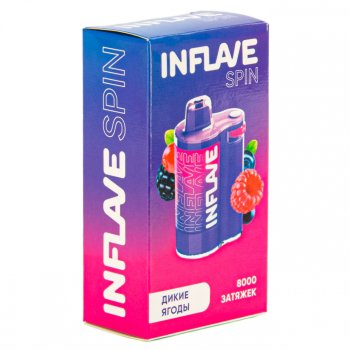 Электронная сигарета INFLAVE SPIN Дикие ягоды (8000 затяжек)