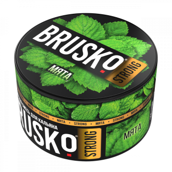 Табак для кальяна BRUSKO STRONG Мята 250гр