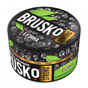Табак для кальяна BRUSKO STRONG Бузина 250гр