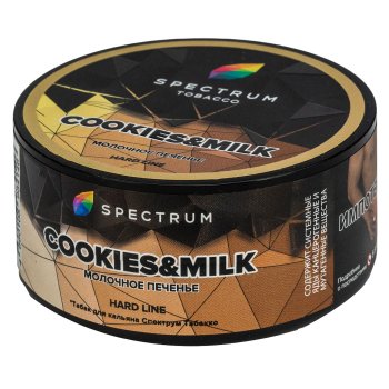 Табак для кальяна Spectrum HARD Cookies & milk 25гр