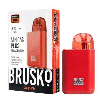 Brusko Minican Plus Gloss Edition - Красный