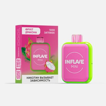 Электронная сигарета INFLAVE MINI Фрукт дракона (1000 затяжек)