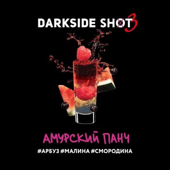 Табак для кальяна Darkside Shot Амурский панч 120 гр.