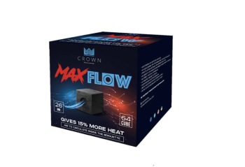 Уголь Crown Maxflow кокосовый 64 шт (26 мм)