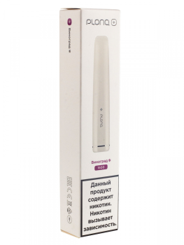 PLONQ PLUS Виноград (1500 затяжек) 20 мг МРК