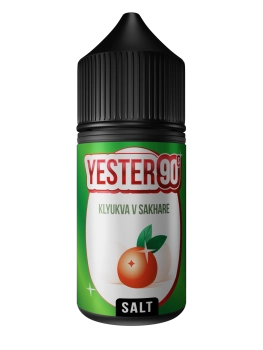 Жидкость "Yester" Klyukva v sakhare 10 мл