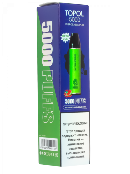 TOPOL Watermelon Bubble Gum (5000 затяжек)