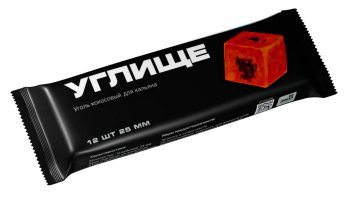 Уголь Углище кокосовый 12 шт (25 мм)