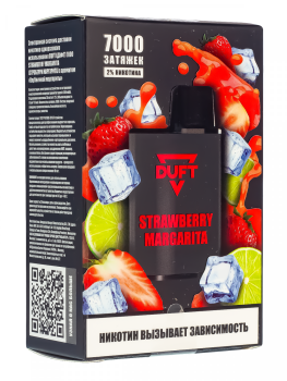 Электронная сигарета DUFT Strawberry Margarita (7000 затяжек)
