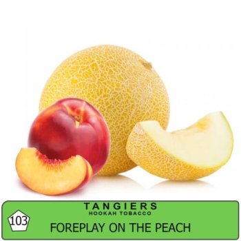 Табак Tangiers BIRQUQ (Танжирс) Акциз Foreplay on the Peach (Персиковые ласки) 100 гр.