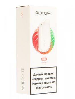 Электронная сигарета PLONQ MAX Арбуз (6000 затяжек) 20 мг