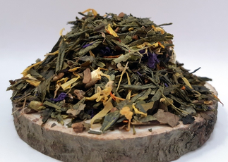 Зеленый чай корица-апельсин, Германия, 500 гр.