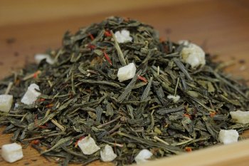 Зеленый чай тропический манго, Германия, 165 гр.