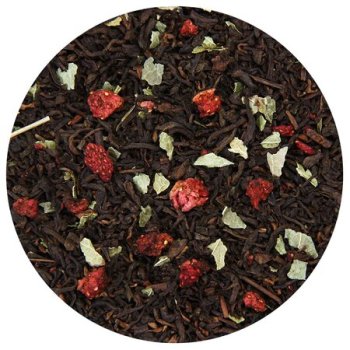 Чай Пуэр Земляника со сливками, 100 гр.