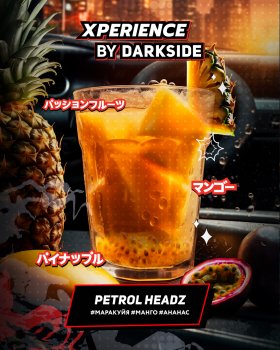Табак для кальяна Darkside XPERIENCE PETROL HEADZ 120 гр.