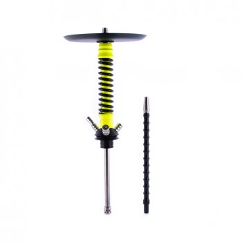 Кальян MAMAY CUSTOMS Coilovers MINI жёлтый ф-чёрный (без колбы) гр. bus