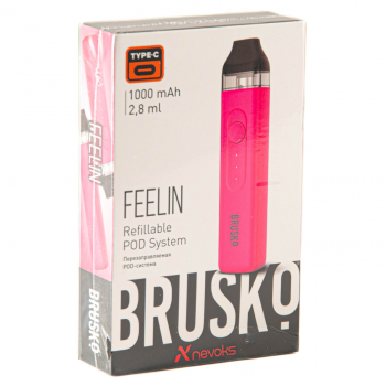 Электронная система BRUSKO FEELIN (ярко-розовый)