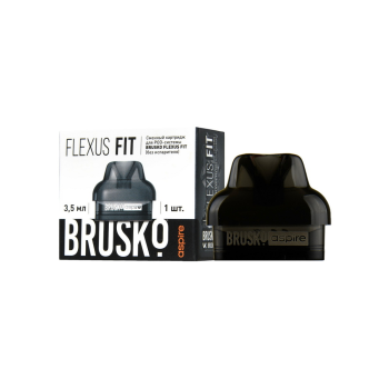 Картридж к электронной системе BRUSKO FLEXUS FIT (чёрный) 3,5мл (1шт)