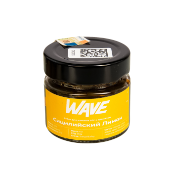 Табак для кальяна WAVE Сицилийский лимон 40гр