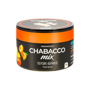 Табак для кальяна Chabacco Mix MEDIUM Peach apricot 50гр