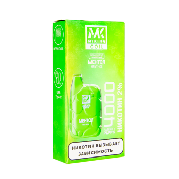 MIKING Ментол (4000 затяжек)