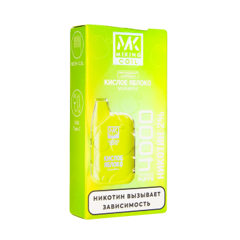MIKING Кислое яблоко (4000 затяжек)