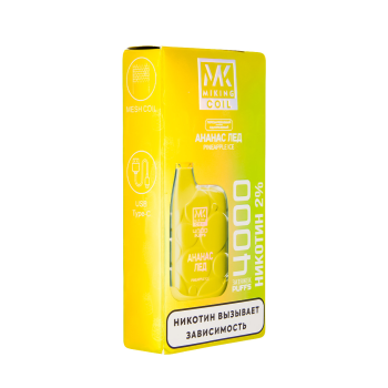MIKING Ананас лёд (4000 затяжек)