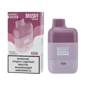 Электронная сигарета BRUSKO LONGPARTY Кола (9000 затяжек)