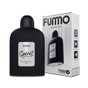 Электронная сигарета FUMMO SPIRIT Черничный пирог  (7000 затяжек)