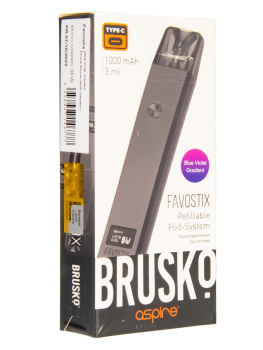 Электронная система BRUSKO FAVOSTIX (сине-фиолетовый градиент)