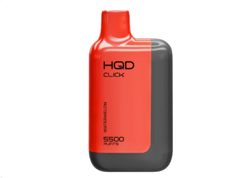 Электронная сигарета HQD CLICK Устройство + картридж Арбузная жвачка (5500 затяжек)