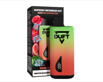 Электронная сигарета DUFT Raspberry Watermelon Jelly (10000 затяжек)