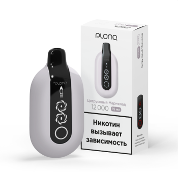 Электронная сигарета PLONQ ULTRA Цитрусовый мармелад (12000 затяжек) 20 мг