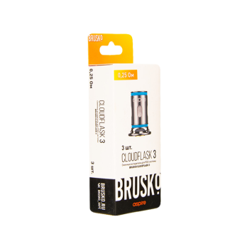 Испаритель BRUSKO CLOUDFLASK 3 (3шт) 0,25 Ом