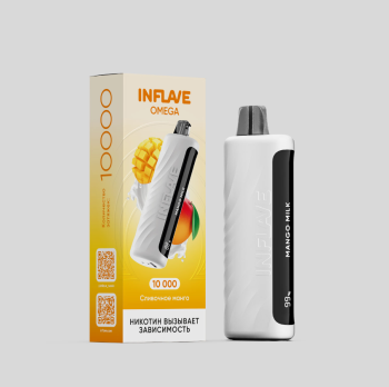 Электронная сигарета INFLAVE OMEGA Сливочное манго (10000 затяжек)